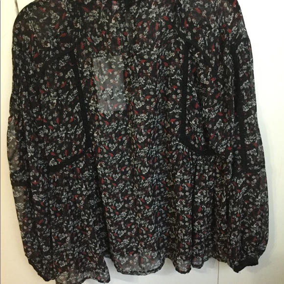 Zara floral blouse - Picture 3 of 4